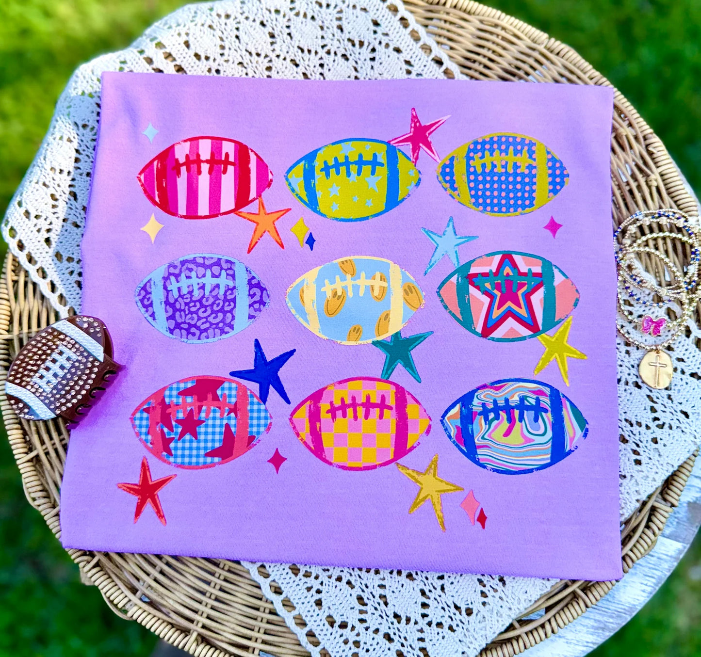 Preppy Football-DTF Transfer