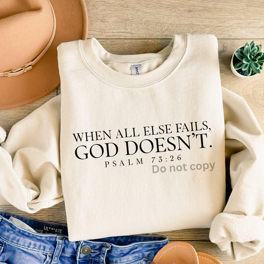 When All Else Fails God Doesn't BLACK FONT-Completed