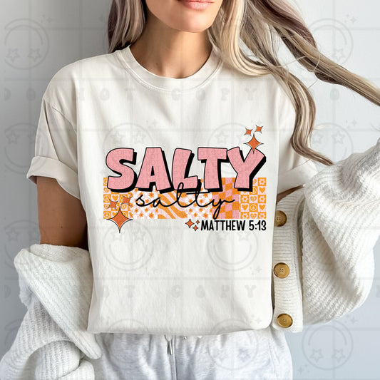 Salty Matthew 5:13-DTF Transfer