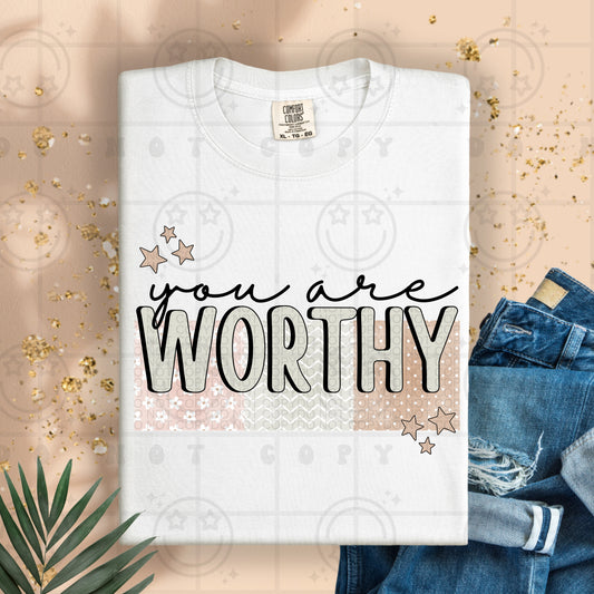 You are worthy-DTF Transfer